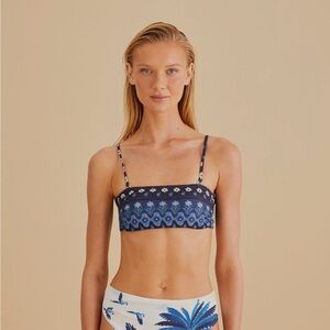 Farm Rio dream sky bikini top bnwt
